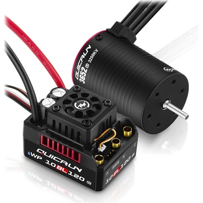 HOBBYWING car COMBO QuicRun 10BL120 G2 s 3652SL 3250Kv