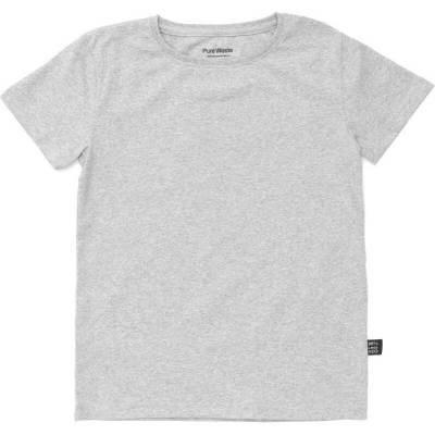 Dětské tričko z těžké bavlny KDTS grey melange