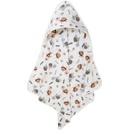 Bomimi Osuška s kapucňou FLANEL 80x80 korytnačka