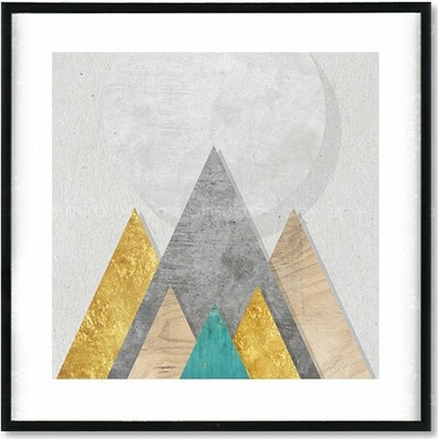 Plagát na stenu Movement of God / Dan Johannson - 32x32 cm