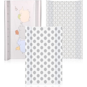 Lorelli Подложка за повиване с твърда основа Lorelli - Grey, малка 50 x 71 cm (10130250005)