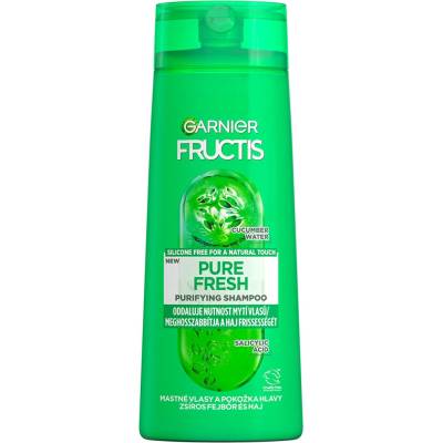 Garnier Posilňujúci šampón na rýchlo sa mastiace vlasy Fructis (Pure Fresh Purifying Shampoo) 400 ml)