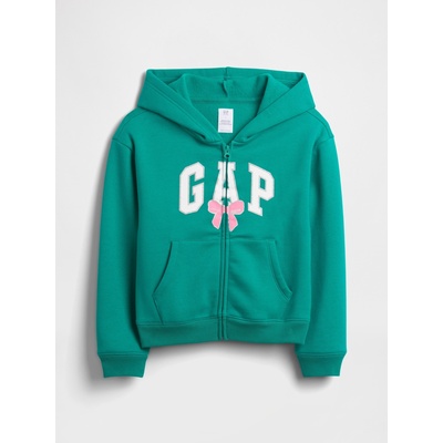 GAP Детски суитшърт с логото на GAP GAP | Zelen | Момичешки | XS