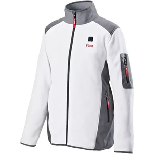 FLEX Акумулаторно подгряващо поларено яке FLEX TF White 10.8/18.0 L Men/ 10.8V/18V (512141)