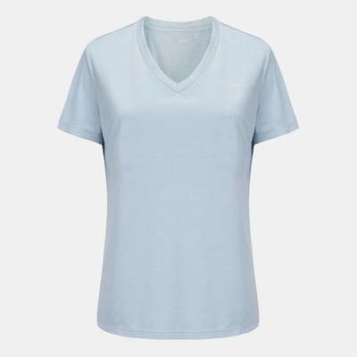 USA Pro Дамска тениска USA Pro Tech V Tee Ladies - Brunera Blue