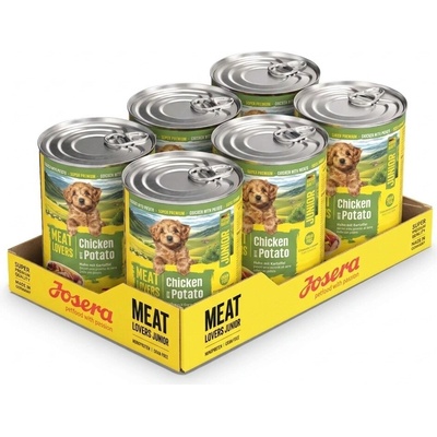 Josera Dog Meat Lovers Junior Menu Chicken 6 x 400 g