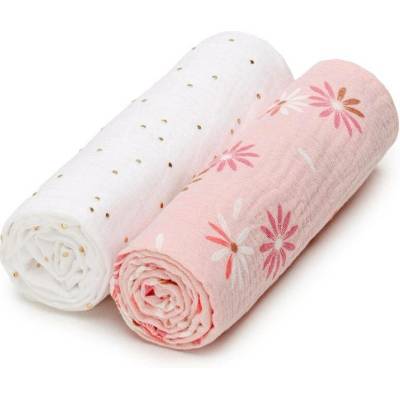 T-TOMI BIO Muslin Diapers Lily 65x65 cm 2 ks