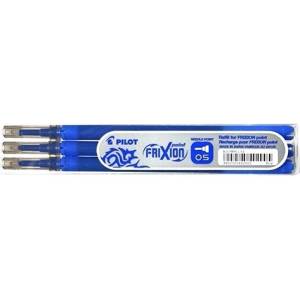 Pilot Ролер за писалка PILOT Frixion Point Гумичка за игла 0, 25 мм синя 3 бр. /пак BLS-FRP5-L-S3 (BLS-FRP5-L-S3)