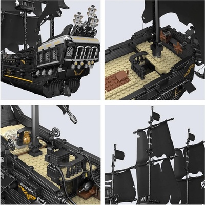 Mould King pirátská loď Black Pearl 2868 ks