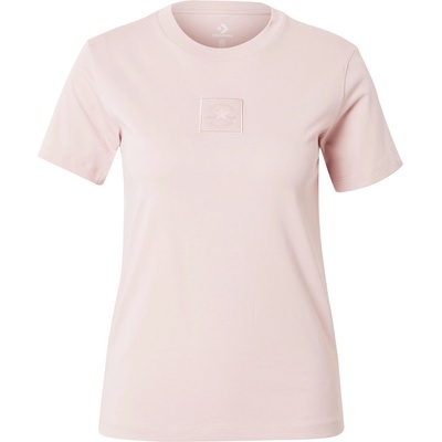 Converse Тениска 'Chuck Taylor Embro' розово, размер S