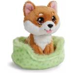 NICI Ники Грийн: Плюшена играчка куче Шиба Ину в кошница - (61943)