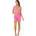 Rip Curl Дамски плажни шорти Rip Curl High Waist Retro Volley 3" super pink
