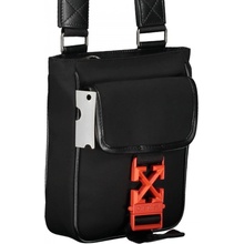 OFF-WHITE Arrow Black crossbody taška Černá