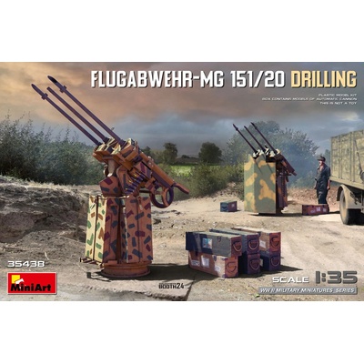 MiniArt Flugabwehr-MG Drilling 151:20 1:35