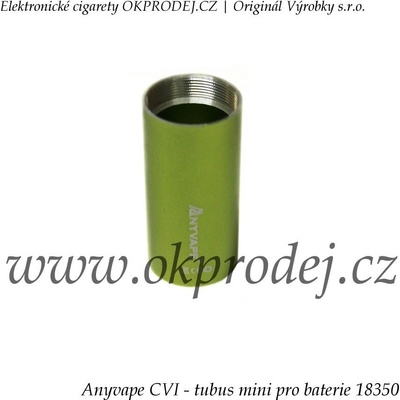 Anyvape CVI tubus mini pro baterie 18350 green