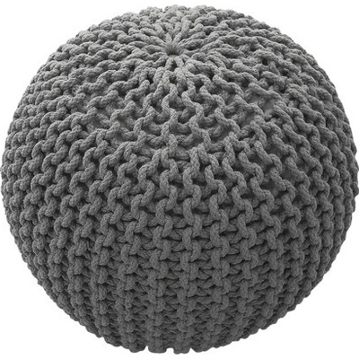 Bakero Pouf cool 50x50x50 cm strieborná