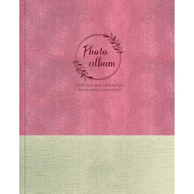 Lastva Фотоалбум със спирала Lastva Adore - B4, за 200 снимки, розов (3231)