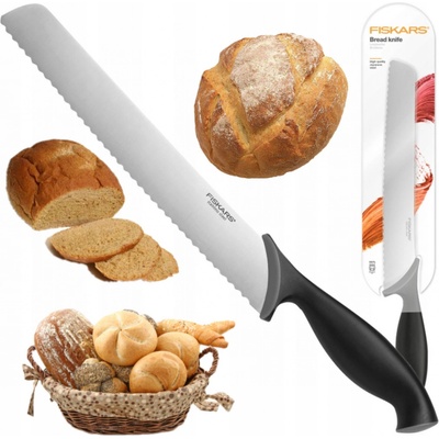 Fiskars Zúbkovaný nôž na chlieb 23 cm 1062926