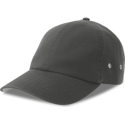 Atlantis Headwear Action S 6 panelová baseballová COT33026467099 dark grey Šedá tmavá
