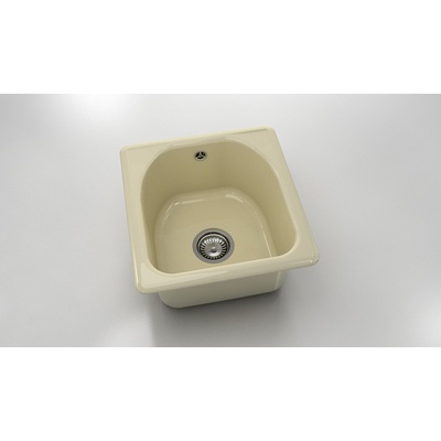 FAT Мивка Classic 217, Polymer marble, 03 Жасмин, с включен сифон