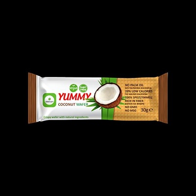 Green Day Кокосова вафла Yummy, Green Day, Кутия 20бр. по 30 гр