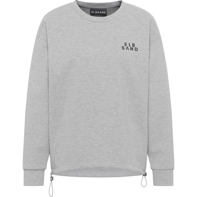 ELBSAND Дамски пуловер Elbsand Women's Caris Sweatshirt Jumper - Cool Heather Grey (117-3306-0312)