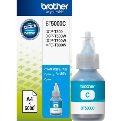 Brother bt-5000 (dcp-t300, dcp-t500w) (5k) ЦИАНОВО ОРИГИНАЛНО МАСТИЛО (bt5000c)
