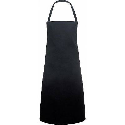 Karlowsky Číšnická zástěra Bib Pinafore Černá