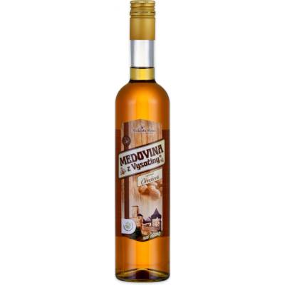 Včelařství Sláma Medovina z Vysočiny ořechová 13% 0,5 l
