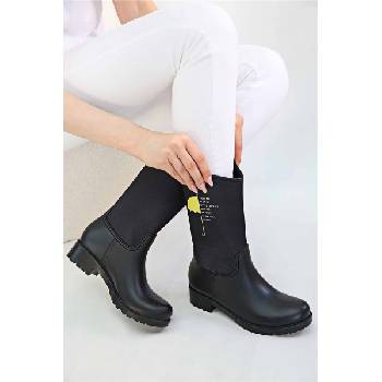 Moda Trend Дамски боти - Черни #316680 (316680_Черно)