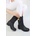 Moda Trend Дамски боти - Черни #316680 (316680_Черно)