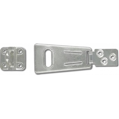 Petlice ocelová 96x51 mm BZn "AKČNÍ CENA BEZ SLEVY" (Petlice na zámek pro branku, dveře, vrata) – Hledejceny.cz