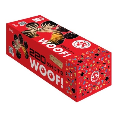 Tropic Ohňostroj WOOF! 220 ranná sada ohňostroje pro vlastní odpálení TB412