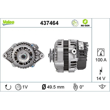 generátor VALEO 437464