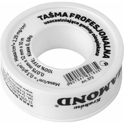 Diamond Teflónová páska 10 m x 12 mm