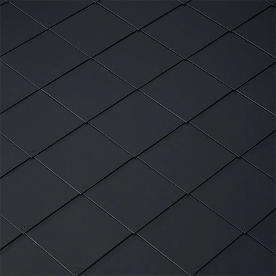 Cedral Eternit šablona hladká 400 x 400 mm modročerná