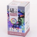 Vianočná svetelná reťaz farebná 48 LED 402,5 cm
