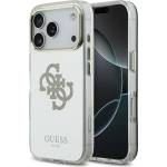 GUESS Калъф Guess PC/TPU Mirror 4G Glitter Logo, съвместим с Magsafe Case за iPhone 18 Pro Max, златен