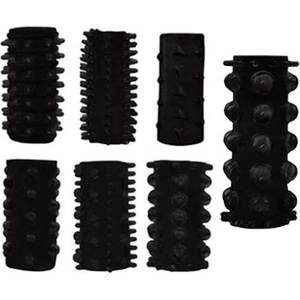 Chisa-novelties Комплект пенис удебелители "gk power black" 7 броя
