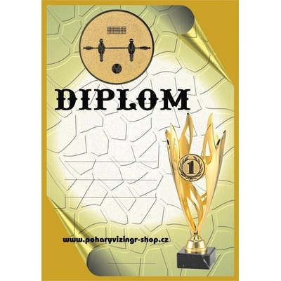VIZINGR St.fotbálek diplom A4 č.8
