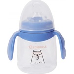 Badabulle Неразливаща се чаша с дръжки Badabulle - 180 мл, синя (B005005)