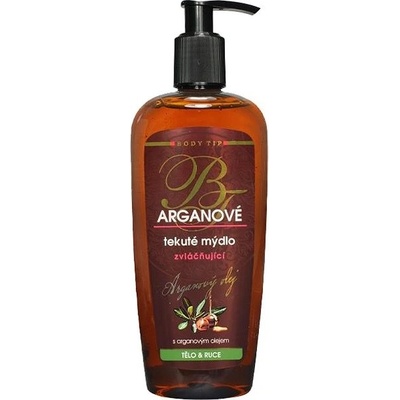 Body Tip tekuté mýdlo s BIO arganovým olejem 300 ml