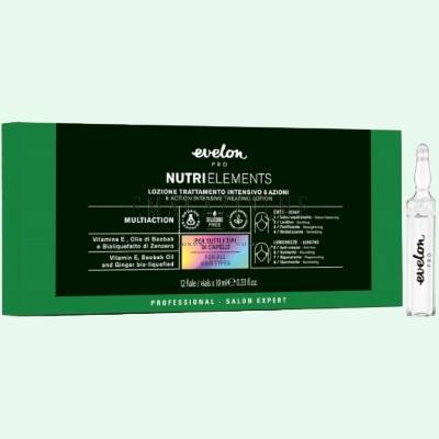 Parisienne Italia Интензивен укрепващ лосион с 8 действия 12 х 10 мл. Evelon Pro Nutri Elements 8 Action Intensive Treatment Lotion (131563)