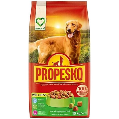 Propesko Wellness Jahňa a Ryža 10 kg