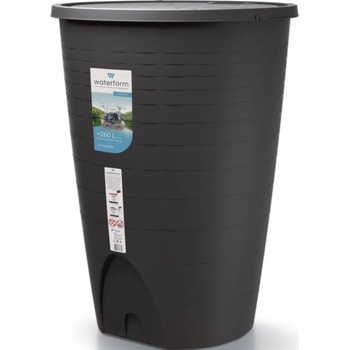 PROSPERPLAST Sud na dešťovou vodu PERUNO antracit 260l