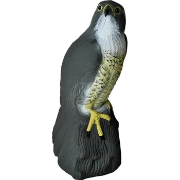 TFY No.6240 Maketa sokola na plašenie drobného vtáctva, plast, 17,5 x 17,5 x 40 cm, 1 ks
