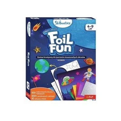 Trefl S. CENA 62603 Skillmatics FoilFun - Space