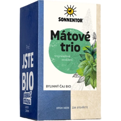 Sonnentor Mátové trio BIO čaj 21,6 g
