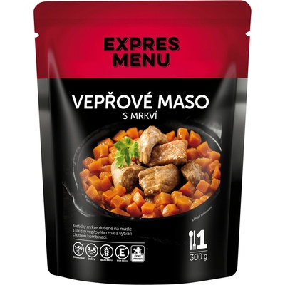 EXPRES MENU Vepřové maso s mrkví 300 g