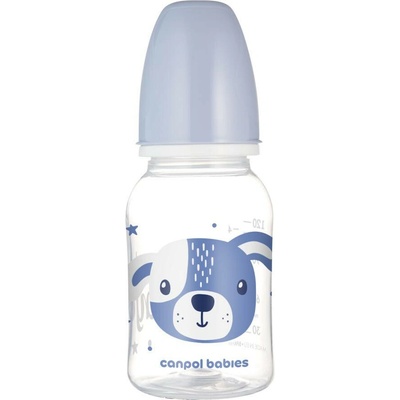 Canpol babies Fľaša úzkohrdlá Cute Animals Psík 120 ml